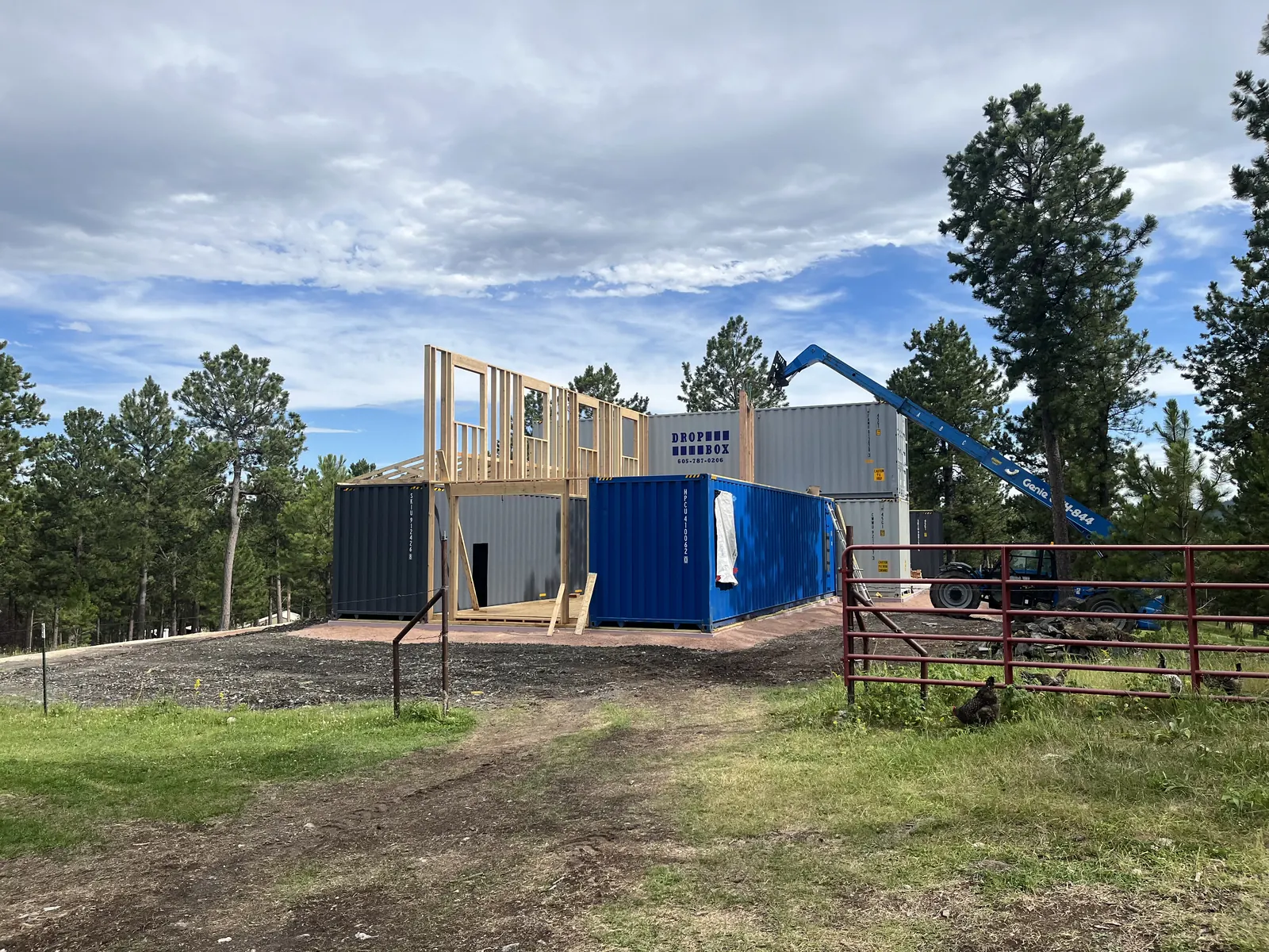 Framing a custom build in the Black Hills
